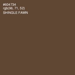 #604734 - Shingle Fawn Color Image